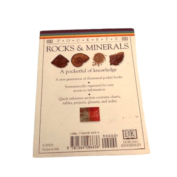Rocks and Minerals (Pockets) Paperback 1995 - Picture 5 of 5